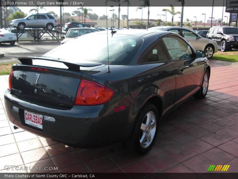 Dark Slate Metallic / Ebony 2009 Pontiac G5