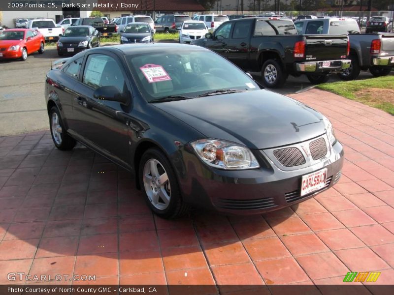 Dark Slate Metallic / Ebony 2009 Pontiac G5