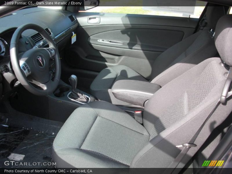 Dark Slate Metallic / Ebony 2009 Pontiac G5