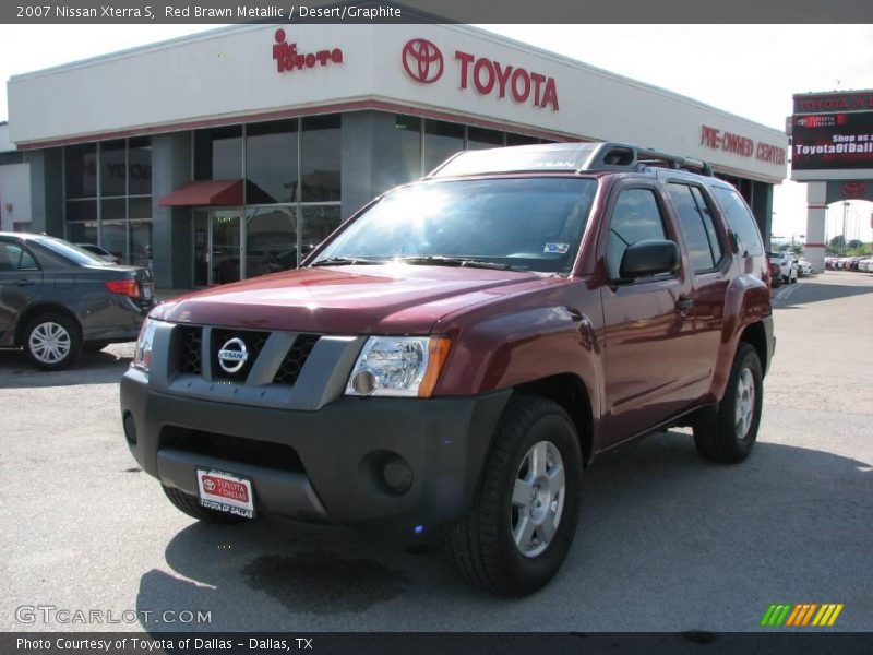 Red Brawn Metallic / Desert/Graphite 2007 Nissan Xterra S