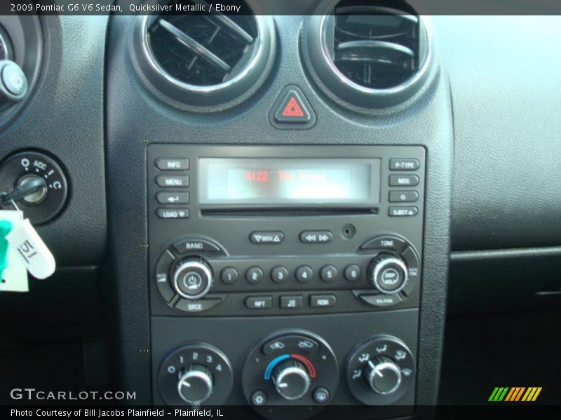 Quicksilver Metallic / Ebony 2009 Pontiac G6 V6 Sedan