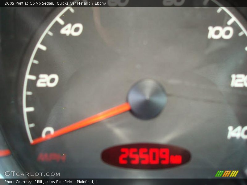 Quicksilver Metallic / Ebony 2009 Pontiac G6 V6 Sedan