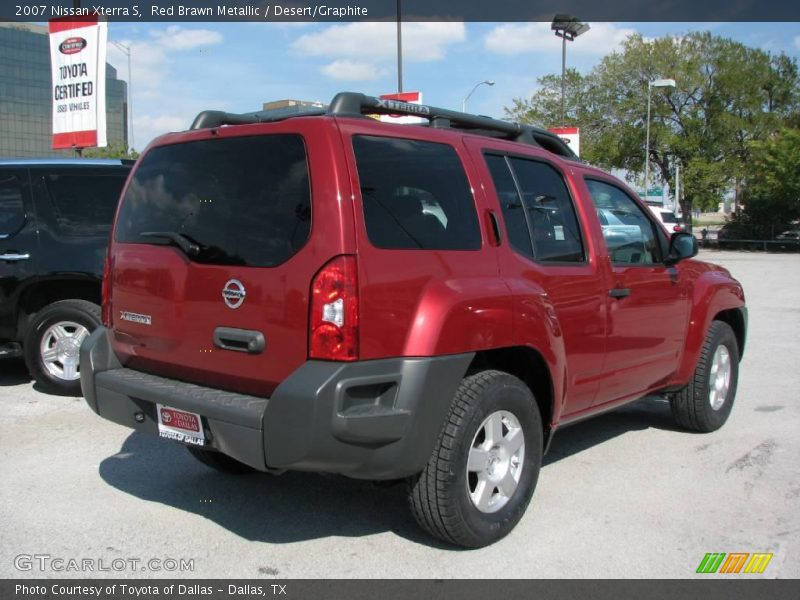 Red Brawn Metallic / Desert/Graphite 2007 Nissan Xterra S