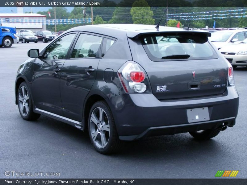 Carbon Gray Metallic / Ebony 2009 Pontiac Vibe GT