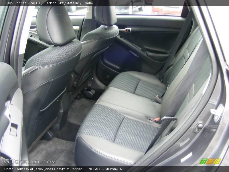Carbon Gray Metallic / Ebony 2009 Pontiac Vibe GT