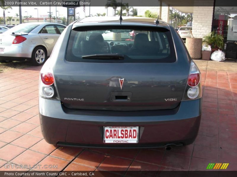 Carbon Gray Metallic / Ebony 2009 Pontiac Vibe