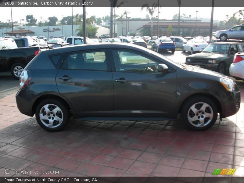 Carbon Gray Metallic / Ebony 2009 Pontiac Vibe