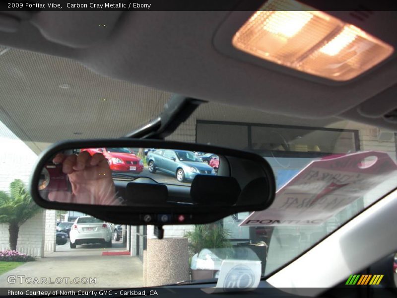 Carbon Gray Metallic / Ebony 2009 Pontiac Vibe