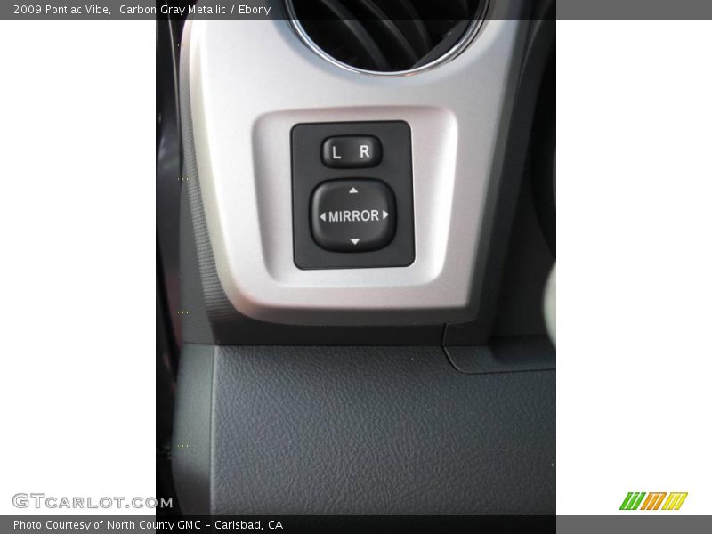 Carbon Gray Metallic / Ebony 2009 Pontiac Vibe