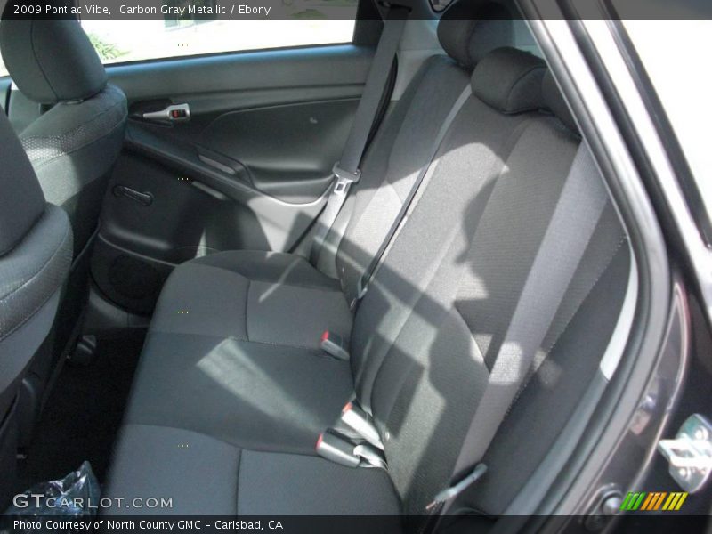 Carbon Gray Metallic / Ebony 2009 Pontiac Vibe