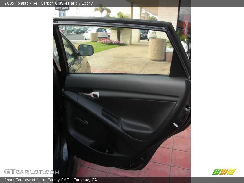 Carbon Gray Metallic / Ebony 2009 Pontiac Vibe