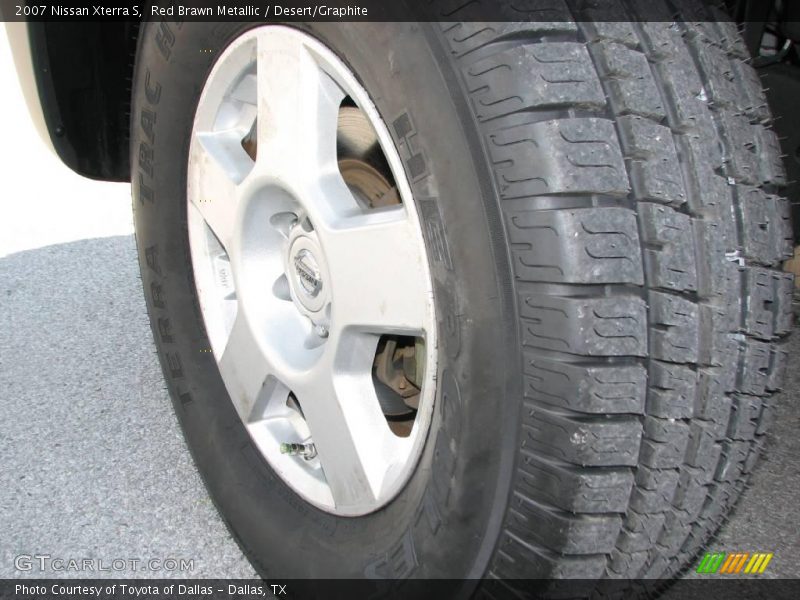 Red Brawn Metallic / Desert/Graphite 2007 Nissan Xterra S