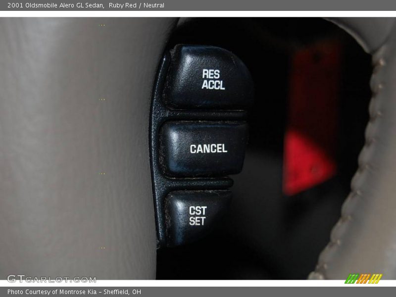 Ruby Red / Neutral 2001 Oldsmobile Alero GL Sedan