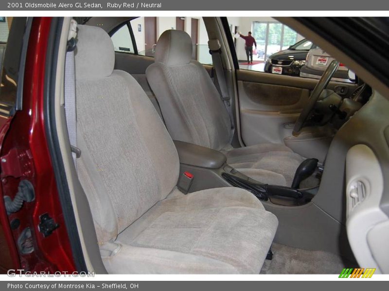 Ruby Red / Neutral 2001 Oldsmobile Alero GL Sedan