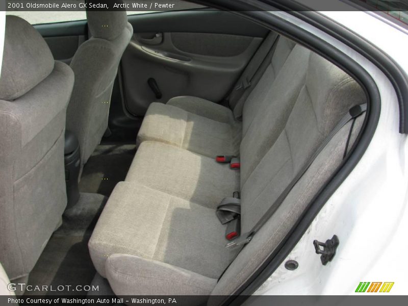 Arctic White / Pewter 2001 Oldsmobile Alero GX Sedan