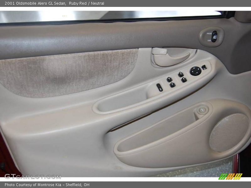 Ruby Red / Neutral 2001 Oldsmobile Alero GL Sedan
