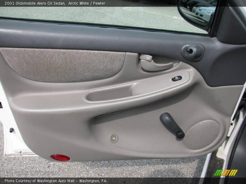 Arctic White / Pewter 2001 Oldsmobile Alero GX Sedan
