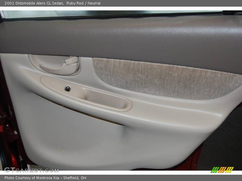 Ruby Red / Neutral 2001 Oldsmobile Alero GL Sedan