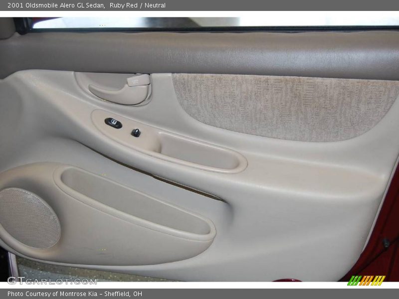 Ruby Red / Neutral 2001 Oldsmobile Alero GL Sedan