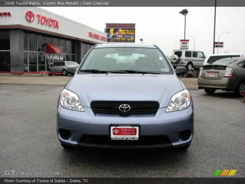 Cosmic Blue Metallic / Dark Charcoal 2008 Toyota Matrix
