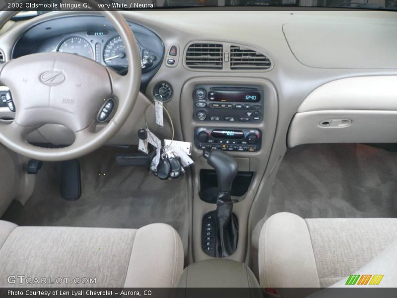 Ivory White / Neutral 2002 Oldsmobile Intrigue GL