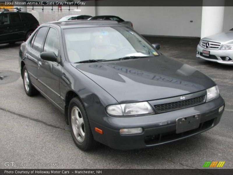 Slate Gray Pearl / Gray 1993 Nissan Altima XE