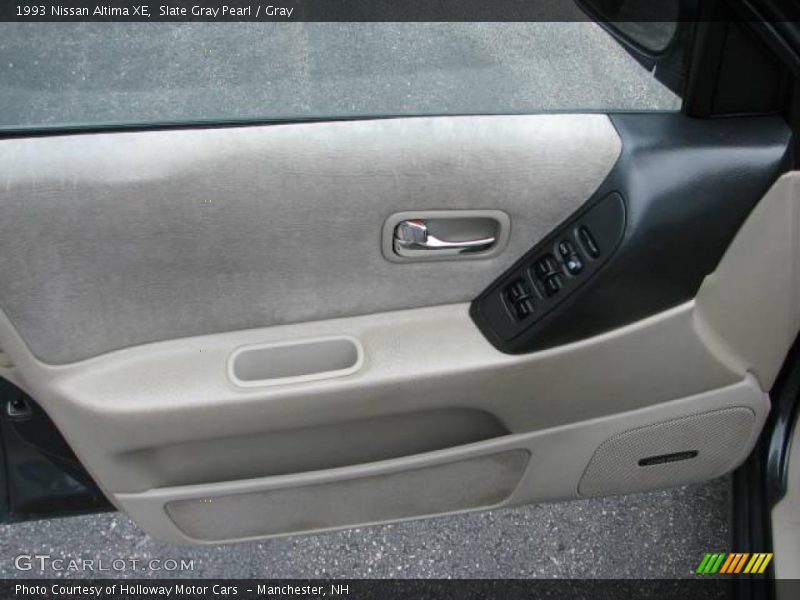 Slate Gray Pearl / Gray 1993 Nissan Altima XE