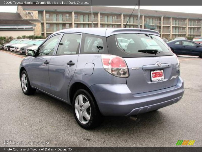 Cosmic Blue Metallic / Dark Charcoal 2008 Toyota Matrix