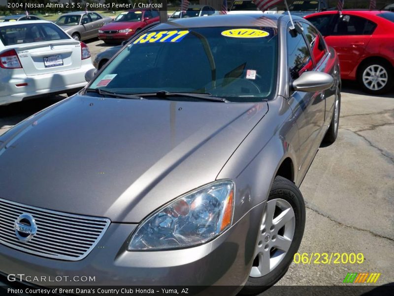 Polished Pewter / Charcoal 2004 Nissan Altima 2.5 S