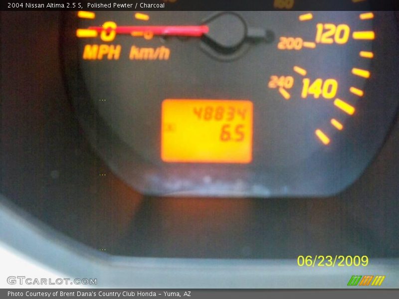 Polished Pewter / Charcoal 2004 Nissan Altima 2.5 S
