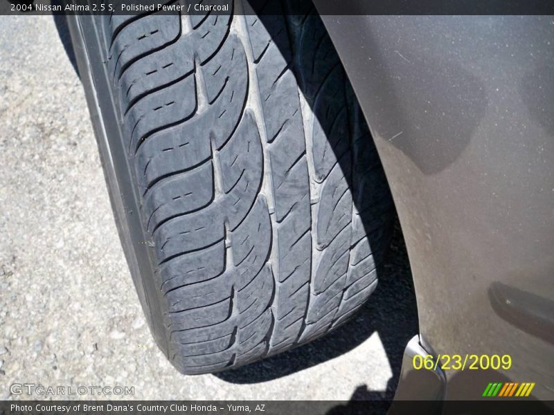 Polished Pewter / Charcoal 2004 Nissan Altima 2.5 S