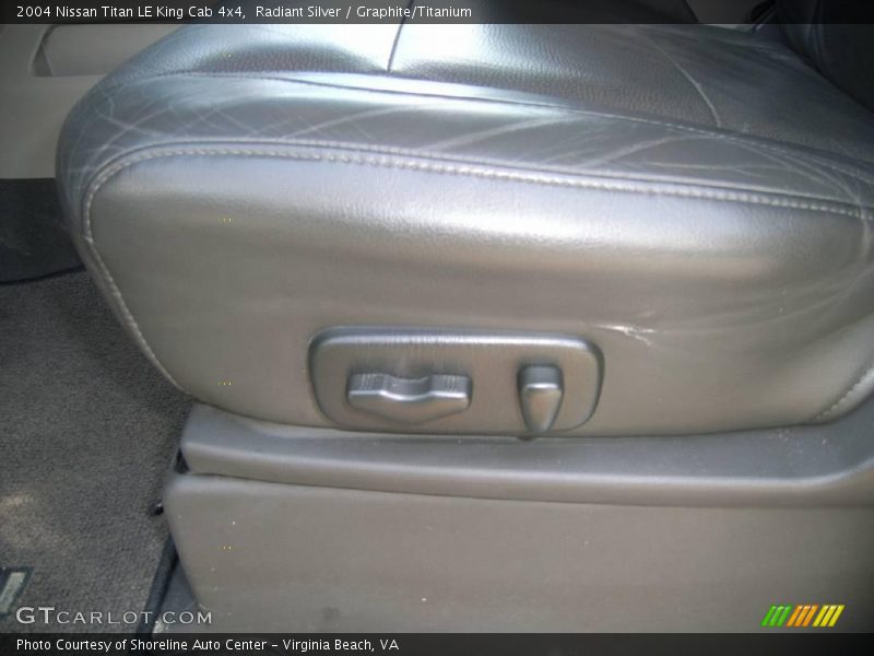 Radiant Silver / Graphite/Titanium 2004 Nissan Titan LE King Cab 4x4