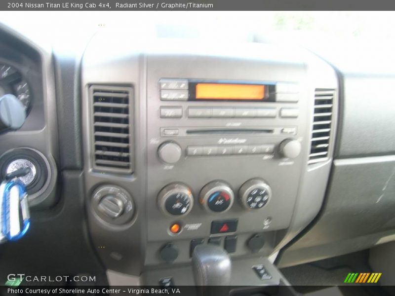 Radiant Silver / Graphite/Titanium 2004 Nissan Titan LE King Cab 4x4