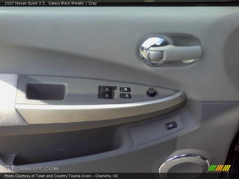 Galaxy Black Metallic / Gray 2007 Nissan Quest 3.5