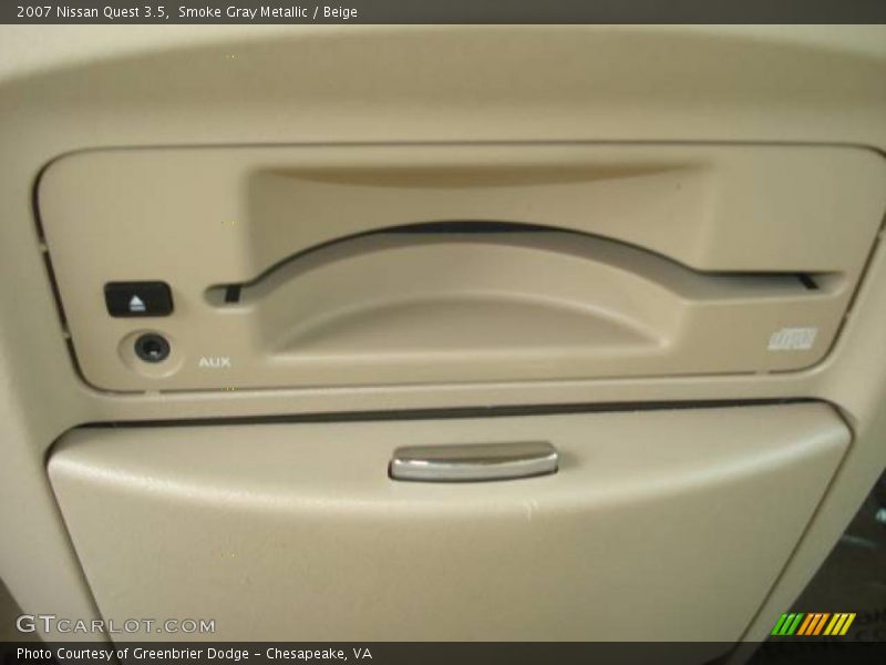 Smoke Gray Metallic / Beige 2007 Nissan Quest 3.5