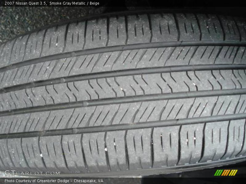 Smoke Gray Metallic / Beige 2007 Nissan Quest 3.5
