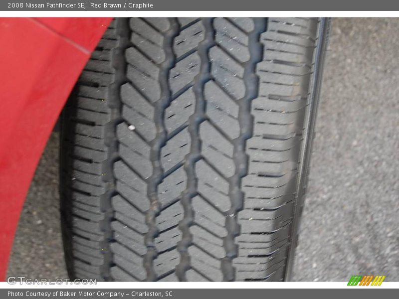 Red Brawn / Graphite 2008 Nissan Pathfinder SE