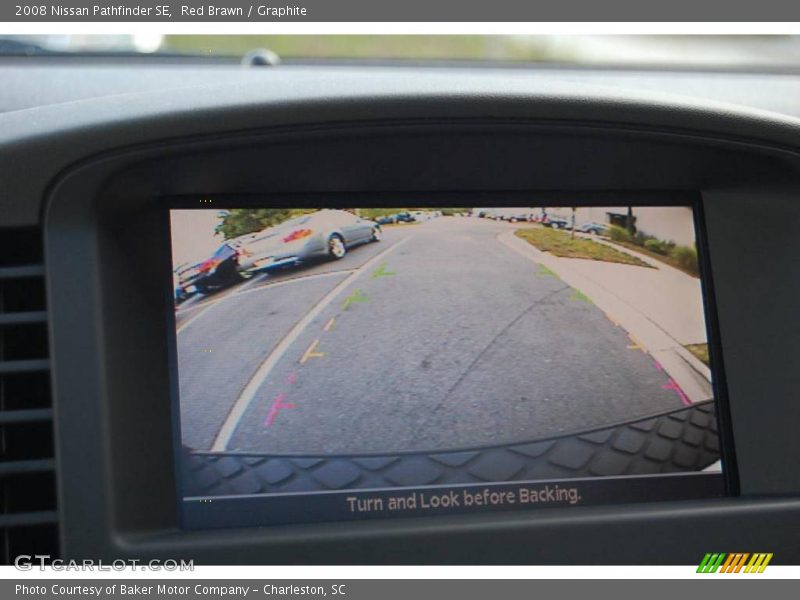 Red Brawn / Graphite 2008 Nissan Pathfinder SE