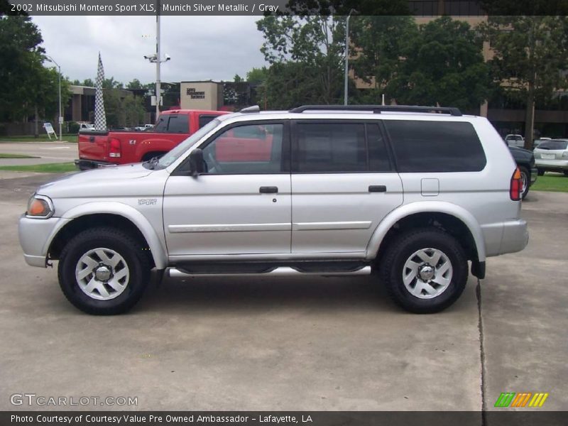 Munich Silver Metallic / Gray 2002 Mitsubishi Montero Sport XLS