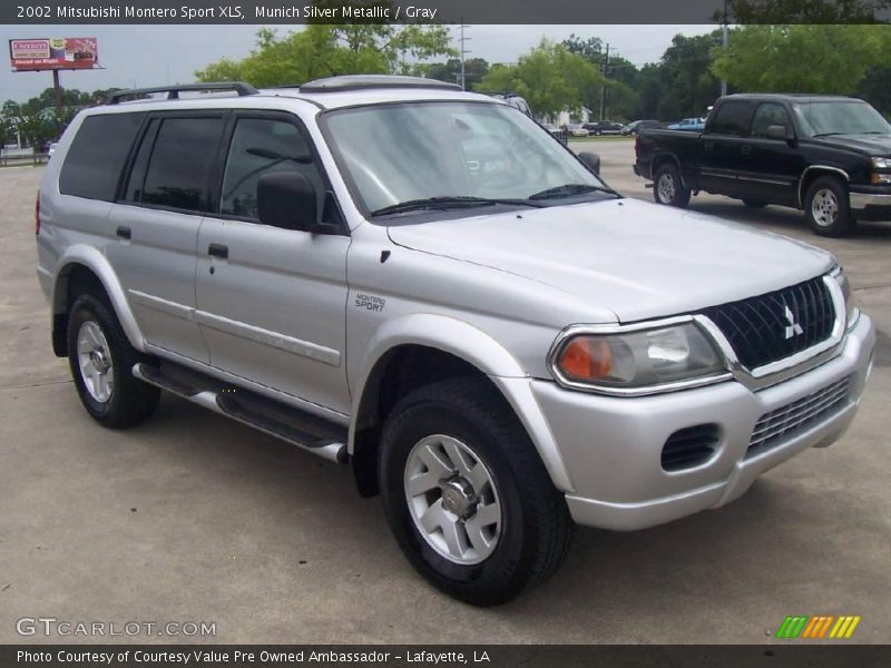 Munich Silver Metallic / Gray 2002 Mitsubishi Montero Sport XLS