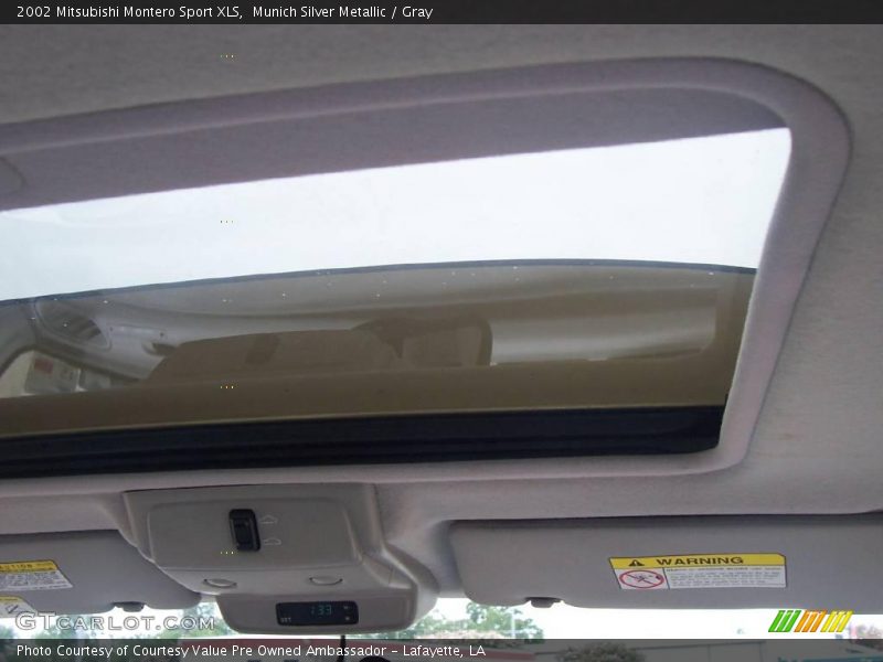 Munich Silver Metallic / Gray 2002 Mitsubishi Montero Sport XLS