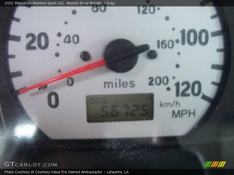 Munich Silver Metallic / Gray 2002 Mitsubishi Montero Sport XLS