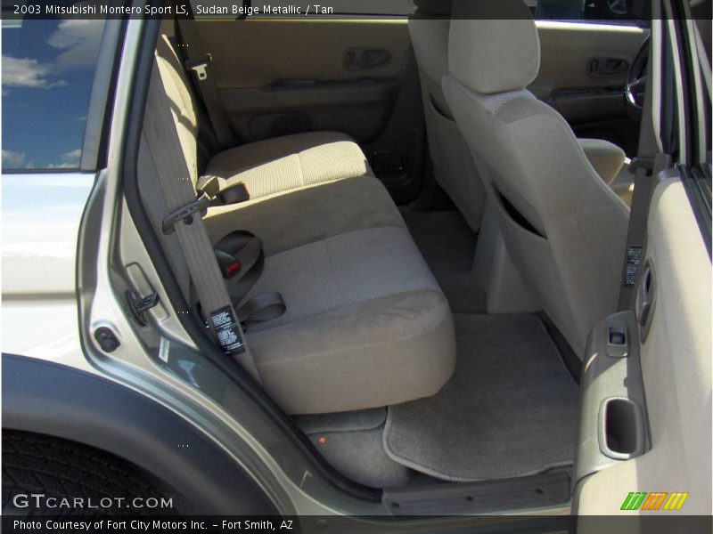 Sudan Beige Metallic / Tan 2003 Mitsubishi Montero Sport LS