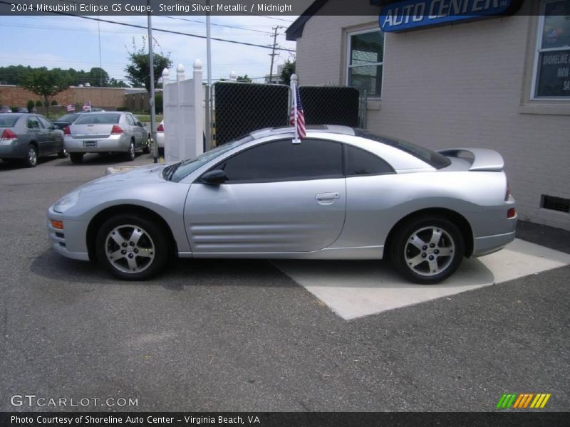 Sterling Silver Metallic / Midnight 2004 Mitsubishi Eclipse GS Coupe