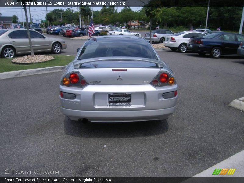Sterling Silver Metallic / Midnight 2004 Mitsubishi Eclipse GS Coupe