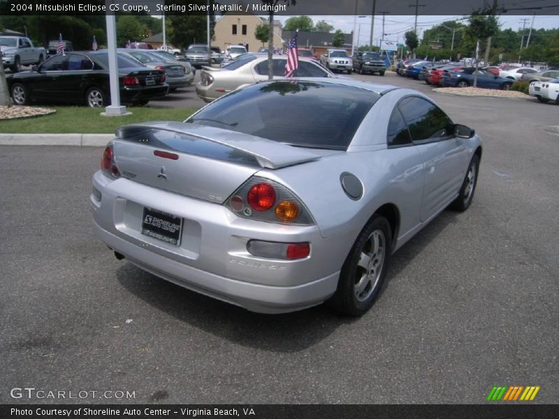 Sterling Silver Metallic / Midnight 2004 Mitsubishi Eclipse GS Coupe