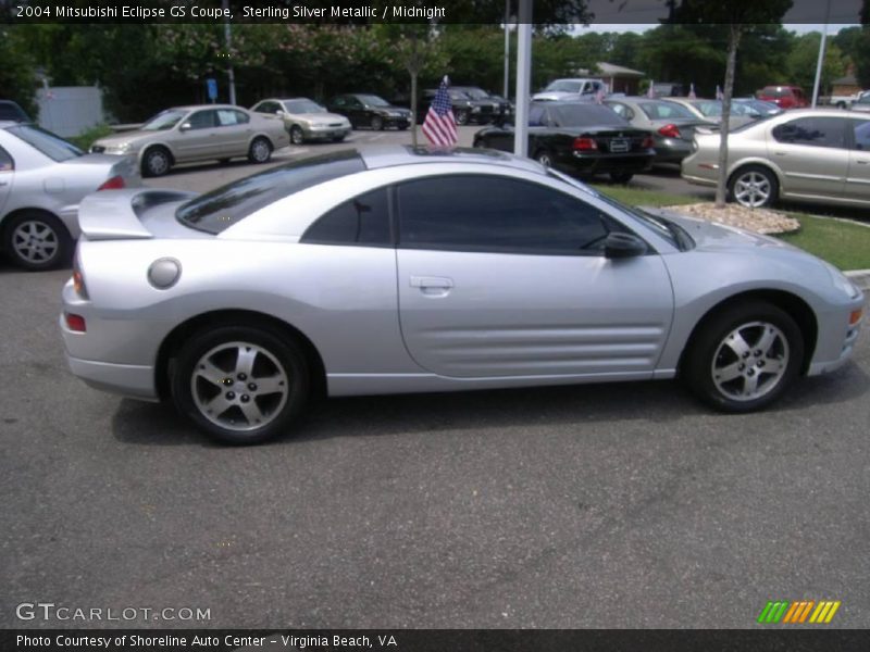 Sterling Silver Metallic / Midnight 2004 Mitsubishi Eclipse GS Coupe