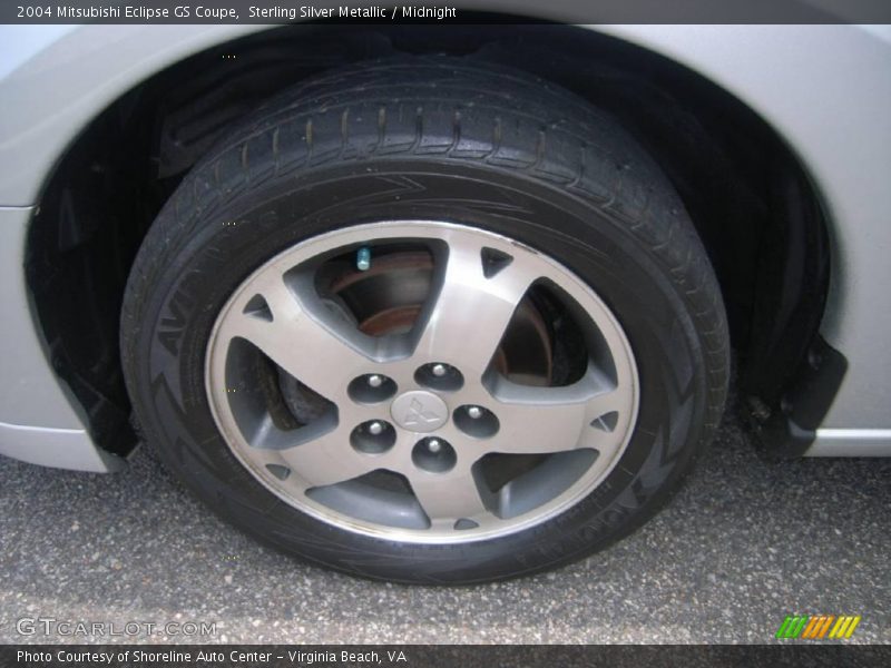 Sterling Silver Metallic / Midnight 2004 Mitsubishi Eclipse GS Coupe