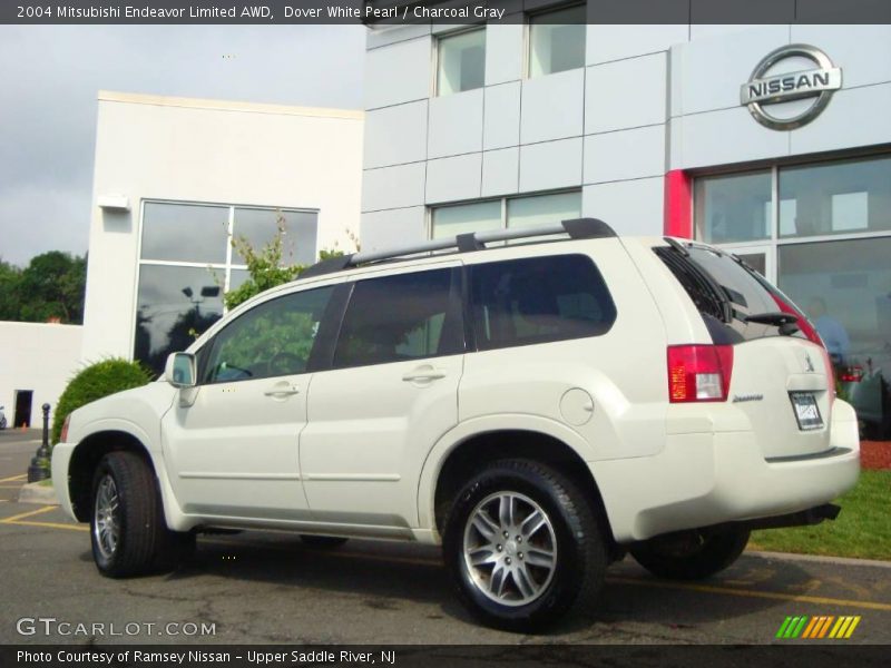 Dover White Pearl / Charcoal Gray 2004 Mitsubishi Endeavor Limited AWD