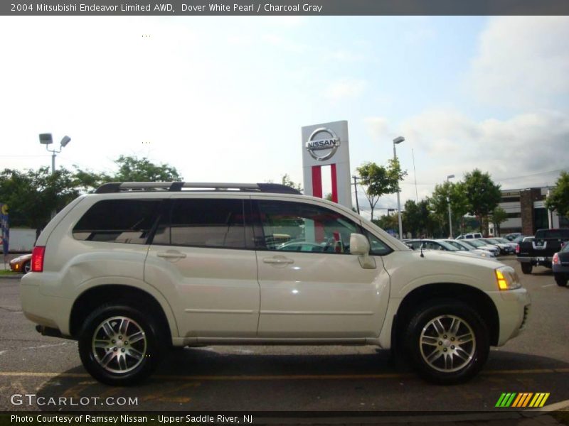 Dover White Pearl / Charcoal Gray 2004 Mitsubishi Endeavor Limited AWD